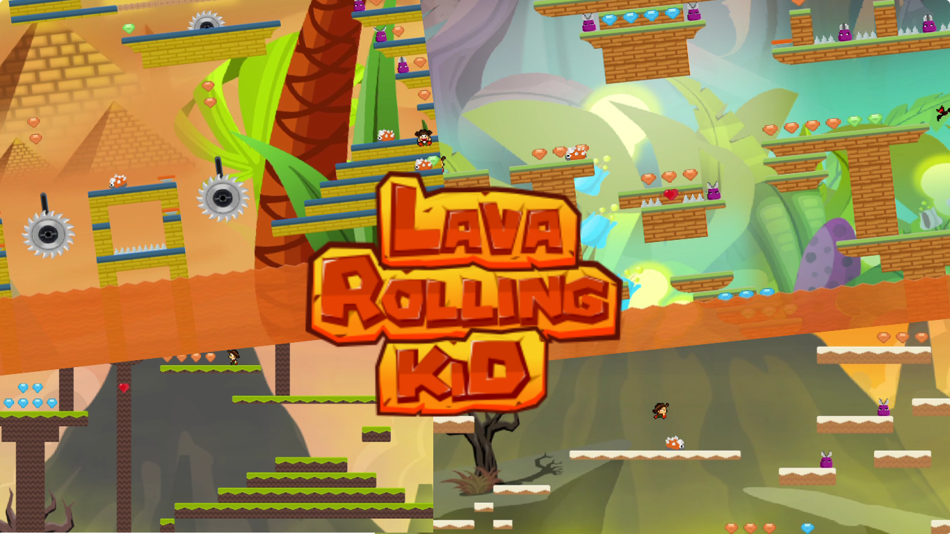 LavaRollingKid PC VideoGame